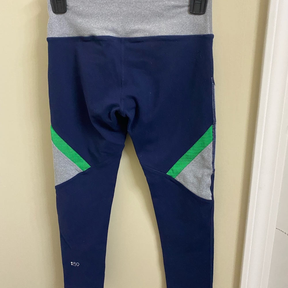 Splits59 Women’s XS Active Leggings Crops Yoga Pants Black/Gray/Green